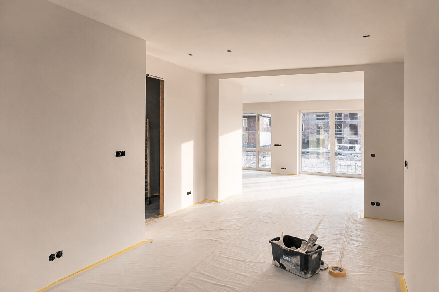 Nieuwbouw Stucwerk